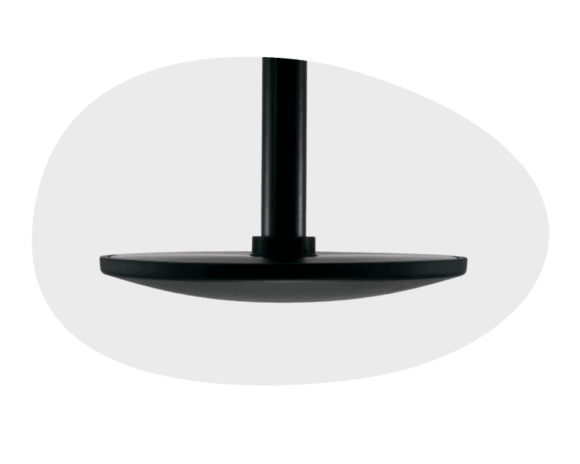 Balancing disk on the ground